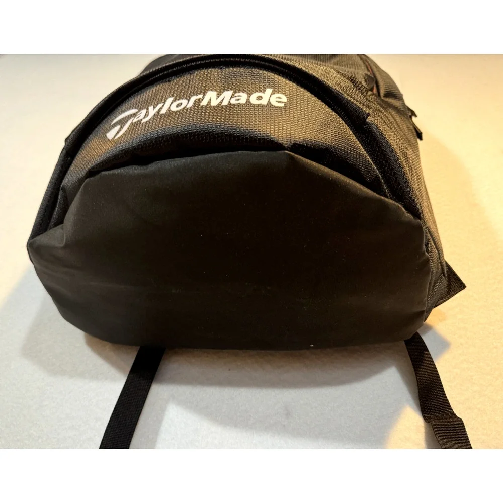 TaylorMade Backpack Black‎ Golf Caddy Carry On Computer Travel Bag TM 3.0